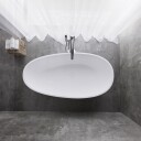 Pulcher Boheme XL 150 Badekar 150x76 Massiv Matt Hvit SolidTec