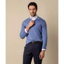 Brooks Brothers Herre Strikkevarer Blå L,