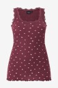 Zizzi   Singlet mLiv S/L Aop Top   Rød