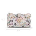 Gillian Jones THE WEEKENDER Makeup purse Rose flowerprint