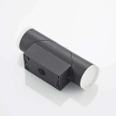 Lindby Aspyn LED-vegglampe, 2 lysk, sensor