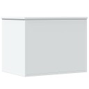  Oppbevaringsboks hvit 60x42x46 cm konstruert tre