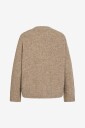 Vila   Genser Vibows L/S O Neck Knit    Brun