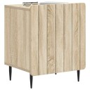 Nattbordskap Sonoma eik 43 x 34,5 x 52 cm Konstruert tre