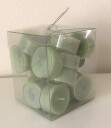 Telys Lys grønn i plastkopp 18 stk