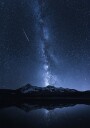 Galaxies Reflection Plakat Plakat / 70x100cm