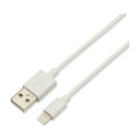 DACOTA PLATINUM MED LADER + 1 M LIGHTNING, HVIT