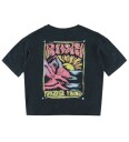 Roxy T skjorte   Eva Oversize   Anthracite m. Trykk   Roxy   10 år 140   T skjorte Grå Svart