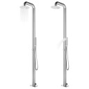 vidaXL Hagedusj 225 cm rustfritt stål