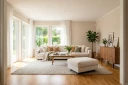 Valencia sofagruppe ekstra dyp 5 seters sofa + fotskammel   Offwhite