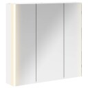  Baderomsspeilskap Hvit 73,5 x 15,5 x 70 cm Konstruert tre