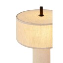 New Works - Margin Portable Bordlampe Beige Canvas - Lampemesteren