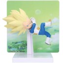 Banpresto Daima Super Saiyan 3 Vegeta Mini Figur med Panel 13cm