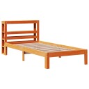  Sengeramme uten madrass voksbrun 75x190 cm heltre furu 3306057
