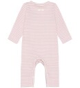 Blå Romper Ls Rib Pink 74