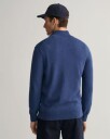 Bomullscardigan med glidelås DK JEANSBLUE MELANGE XXL