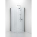 Contura Shower Space dusjdør, 72,3 cm, klart glass, aluminium profil
