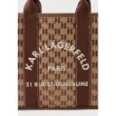 Karl Lagerfeld, Dame, Vesker, Brun, ONE SIZE,