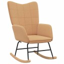  Avslappende stol Beige 61 x 78 x 98 cm stoff