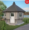 Grillkåte Artic luxus 10 m 25067