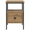  Nattbord artisan eik 34x36x50 cm konstruert tre