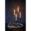 Piet Hein Boligtilbehør - Venus Candle Holder H21 Black Piet Hein