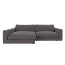 Rowico Home Duncan Sofa 3-pers. m. chaiselong Venstre, Lys grått stoff Unoliving 1533403-02-0 1729658-01-0
