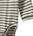 Sofie Schnoor Body L/æ   Samuelsb   Black Striped   Sofie Schnoor   56   Langermet Body Hvit Svart
