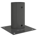 vidaXL Rund bakkenagel 12 stk. Antrasitt 15 x 15 x 15 cm Metall