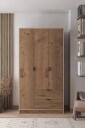 Olyros garderobe 97x182 cm - Atlas Furu