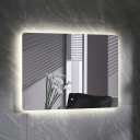 Bathlife Tindra Speil 100x70 cm Hvit