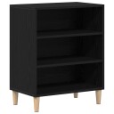  Sideboard i Svart Eik 57x35x70 cm Laget av Tre