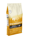 Monster Pet Food Hundemat Original Voksen Kylling & Kalkun Small Bites 12 kg