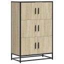  Highboard sonoma eik 68x35x106,5 cm konstruert tre og metall 8721102841293