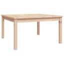 vidaXL Hagebord 82,5x82,5x45 cm heltre furu