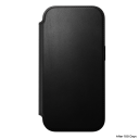 Nomad Modern Leather Folio iPhone 18 Pro/17 Pro med MagSafe - Svart
