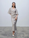 Ida Sjöstedt Ariana Skirt   Silver   38