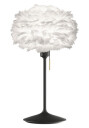 Umage Eos Bordlampe Mini Hvit med Base I Sort med USB