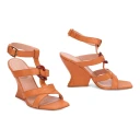 Alberta Ferretti Dame Sko Oransje 37 EU,