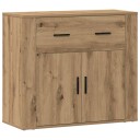  Skjenk artisan eik 80x33x70 cm konstruert tre
