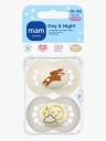 MAM Original Day& Night Silikon 16-36 m 2-pk, Mix