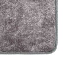 vidaXL Vaskbart teppe 80x300 cm sklisikker grå