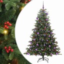  Kunstig juletre grønn 180 cm PVC og Metall og Plast