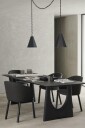 Ethnicraft Unda Stol Charcoal