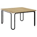 vidaXL Kaffebord Sonoma eik 100 x 100 x 45 cm Konstruert tre