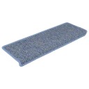  Selvklebende trappematter sisal 30 stk 65x21x4 cm blå 8721288460059