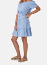 Seaside Marina Seersucker Short Skirt W