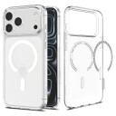 Spigen Liquid Crystal MagSafe Mobildeksel for iPhone 17 Pro/18 Pro - Gjennomsiktig og Hvit