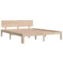 vidaXL Sengeramme heltre furu 160x200 cm