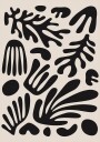Henri Matisse Black Algae Collection #3 Plakat Plakat / 21x30cm